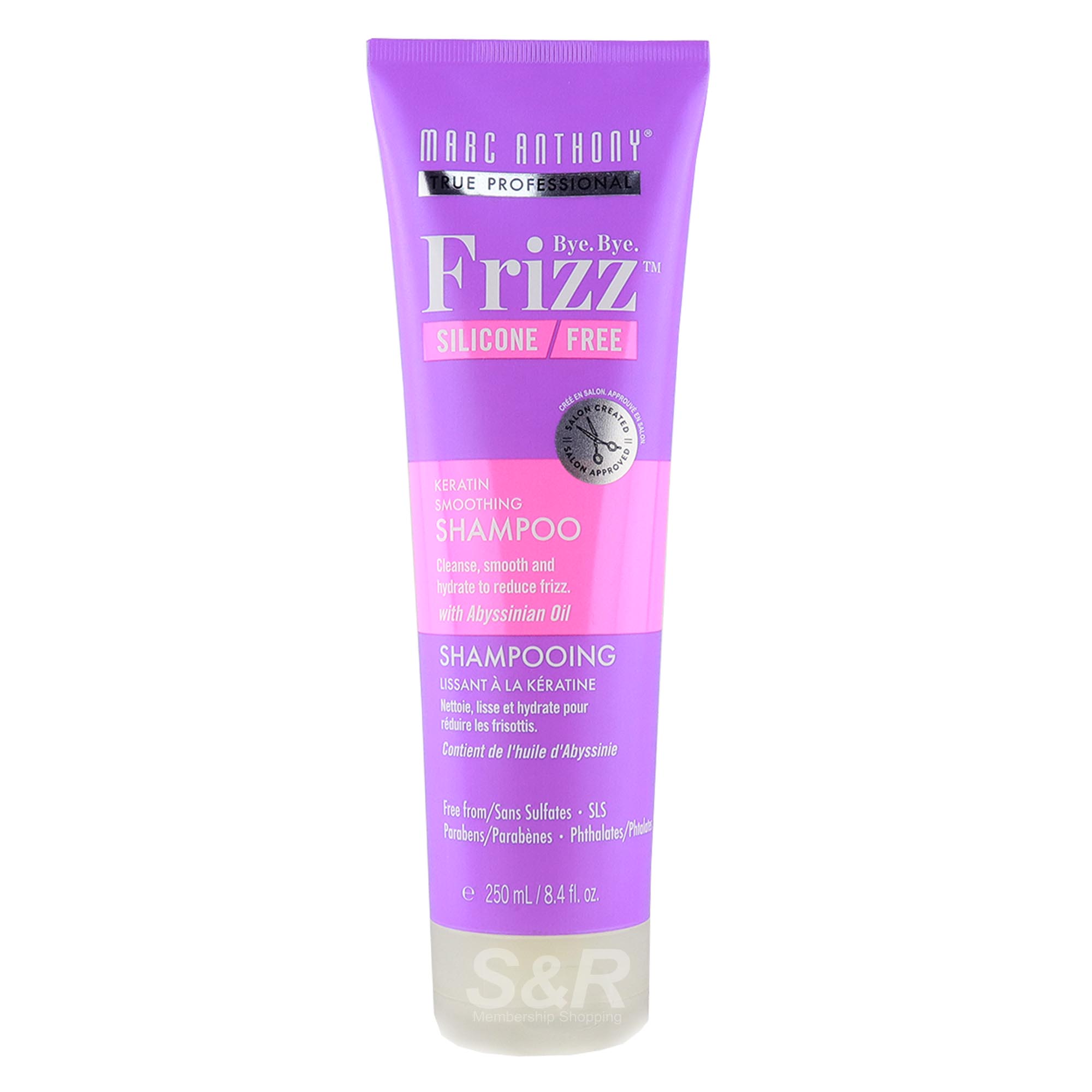 Marc Anthony True Professional Bye.Bye. Frizz Silicone Free Shampoo 250mL Marc Anthony True Professional Bye.Bye. Frizz Silicone Free Shampoo 250mL